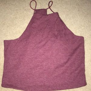 Red pacsun Me to We crop top